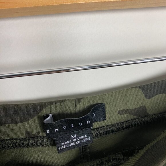 Sanctuary Pull on Skinny Pants Camo Womens Medium M Green - Picture 3 of 7